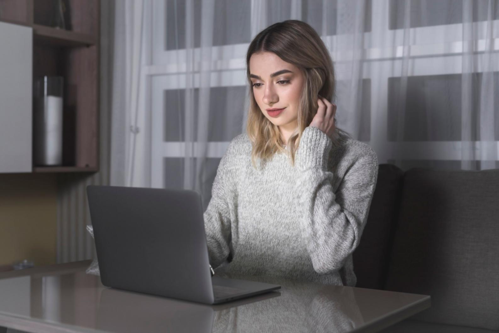 Financial charts and partnership analytics displayed on computer screens during business analysis